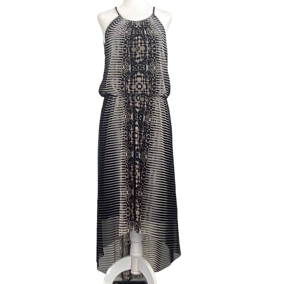 LONDON TIMES HALTER MAXI‎ DRESS - Picture 1 of 8